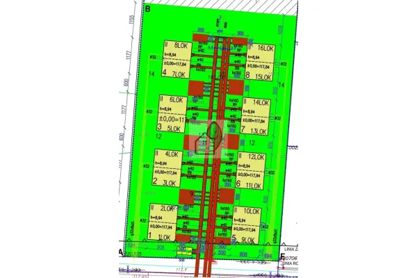 piaseczyński, Prażmów, Ustanów, Atrakcyjna działka z pozwolenie na budowę 16 lokali...