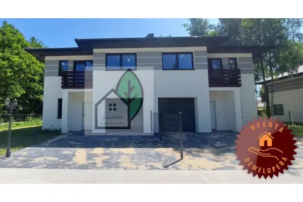 piaseczyński, Piaseczno, Zalesie Górne, las,ostatnia połówka,got. do aktu notarialnego,Bliźniak 0%prowizji 0 Pcc! Biuro Sprzedaży