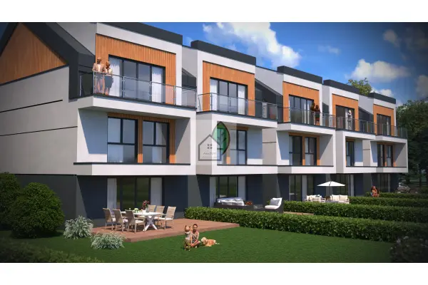 piaseczyński, Lesznowola, Łoziska, 107 m2, ogródek,2 miejsca postojowe, gaz