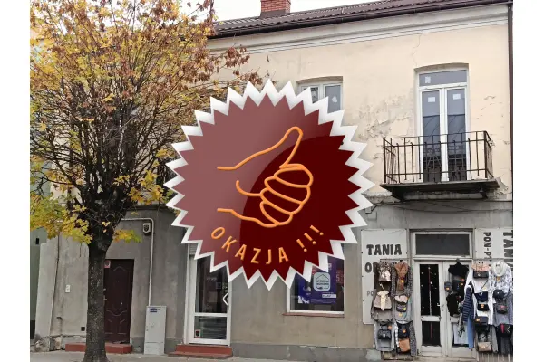 mazowieckie, piaseczyński, Góra Kalwaria, Kamienica z potencjałem centrum miasta