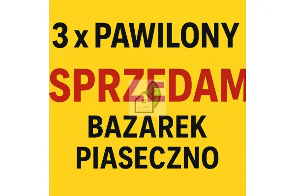 piaseczyński, Piaseczno, Jana Pawła II, 15tys za 1 szt. można kupić 3 pawilony handlowe w centrum P-na