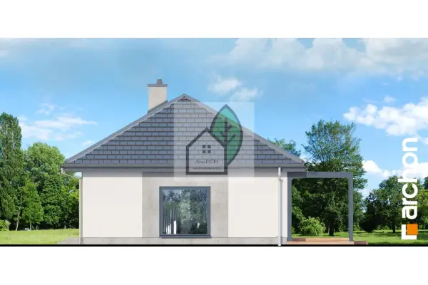 piaseczyński, Prażmów, Piskórka, Atrakcyjny nowoczesny dom wolnostojący.