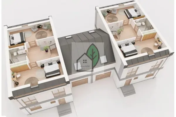 piaseczyński, Lesznowola, Łoziska, 0% prowizji gotowy do aktu z garażeme 6 pokoi media miejskie droga asfaltowa