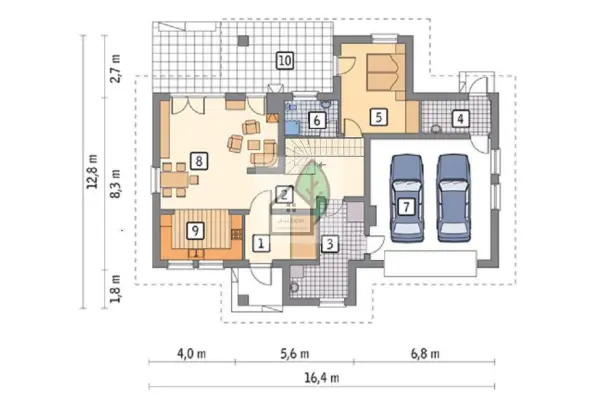 piaseczyński, Prażmów, Łoś, Dom na kwatery pracownicze lub inne przeznaczenie